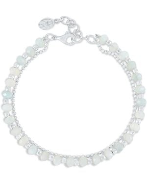Dower & Hall Aquamarine Orissa Bracelet - Metallic