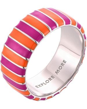 Pinnole Thick Ring - Pink