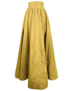 Celeni Misted Maxi Skirt - Yellow
