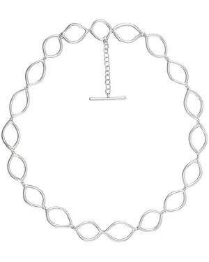 Lucy Quartermaine Eternal Volcan Necklace - Metallic