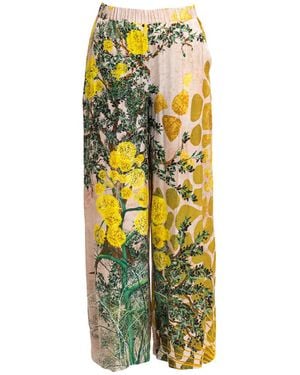 ARTISTA Fennel Wide Leg Pants - Yellow