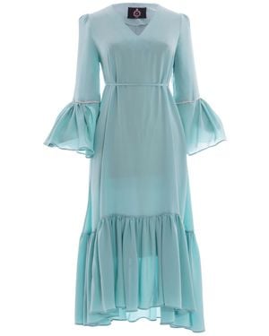 Lisa The Label Peggy Guggenheim Dress - Blue