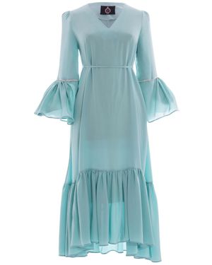 Lisa The Label Peggy Guggenheim Dress - Blue