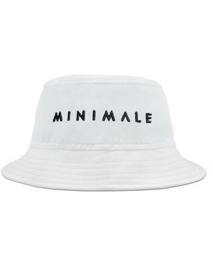 Minimale Animale Hide & Seek Bucket Hat - White