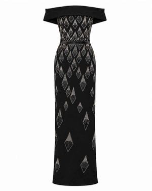Raishma Sienna Gown - Black