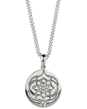 Charlotte's Web Jewellery Cw Motif Necklace - Metallic