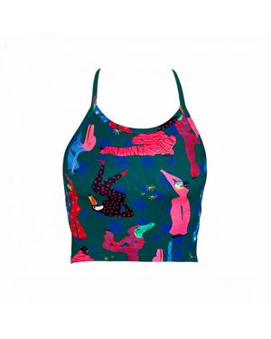 Pitaya Yoga Spirit Rave Top - Blue