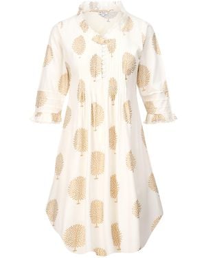 At Last Cotton Annabel Tunic - Natural