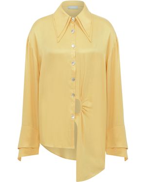 Cansu Xi Amalfi Shirt - Yellow