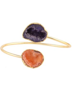 Magpie Rose Plum And Rocks - Blue