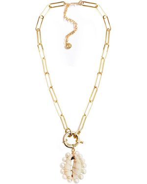 Adriana Pappas Designs Seashore Necklace - Metallic