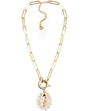 Adriana Pappas Designs Seashore Necklace - Metallic