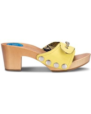 Nique Forde Macaroon Georgie Sandals - Yellow