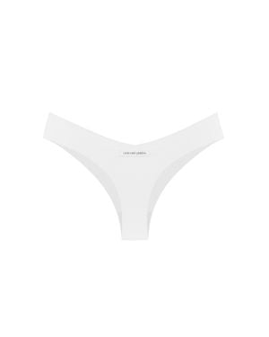 GOD SAVES QUEENS Second Skin Cheeky Panty - White