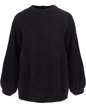 SALANIDA Melody Soft Mohair Jumper - Blue