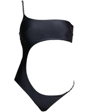 Solara Megan Cut Out One Piece - Blue