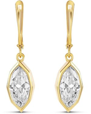 SHYMI Victorian Style Fancy Shape Drop Earrings - Metallic