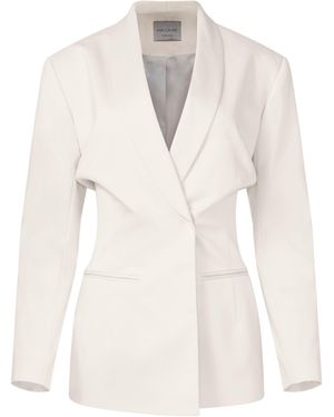 HER CIPHER Neutrals Matisse Blazer - White