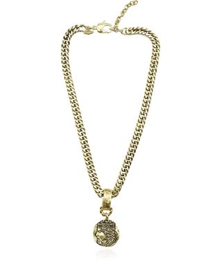 Bayemeyc Monarch Medallion Necklace - Metallic