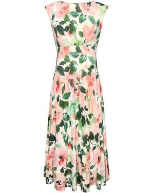 Alie Street London Luna Midi Dress Peony - Green