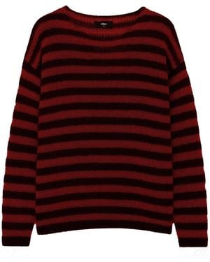 Other Oversized Stripe Navarro Jumper - Purple