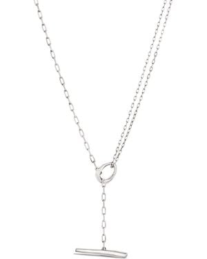 Dinny Hall Thalassa Small T-Bar Lariat - Metallic