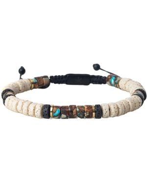 Starfish Project Vanguard Lava Bead Bracelet - Metallic