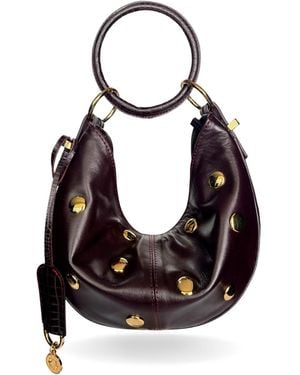 Indigolush Midi Ivy Studded Cherry - Black