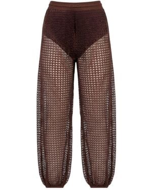 GLAM ON YOU Ariel Trousers - Brown