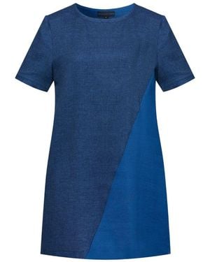 Helen Mcalinden Anna Shift Dress - Blue
