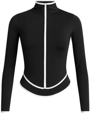 Altra Volta Contrast Zip Jacket - Black