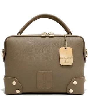 The Bag Icon The Petite Grandmere Trunk Bag - Metallic