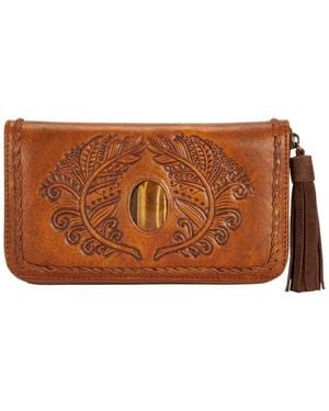 Jodi Lee Hiawatha Wallet Antique Medium - Brown