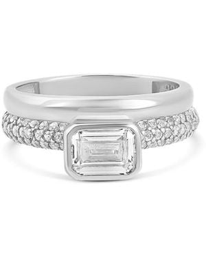 SHYMI Stacking Ring Two Piece Set - White