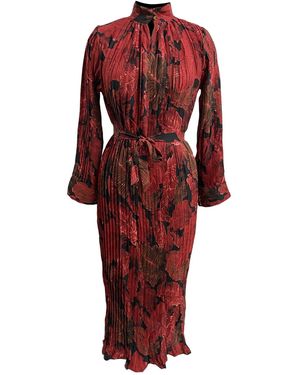 Zasta Studio Summer Print Edition Cotton Dress One - Red