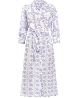 Bindu Larissa Dress - Blue