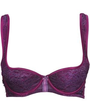 Tallulah Love Tara Balconette Bra - Purple