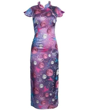 Paloma Lira Scorpio Rising Dress - Purple