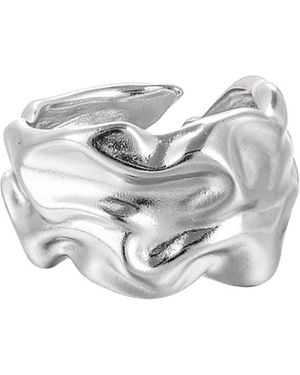 Janus Edinburgh Mini Tulla Sterling Ring - White