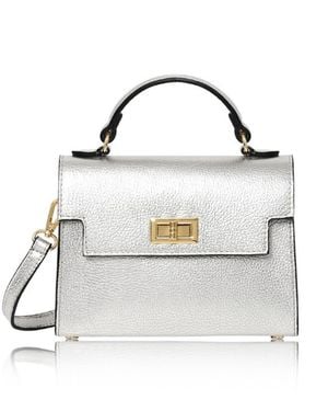 Betsy & Floss Forli Top Handle Handbag - White