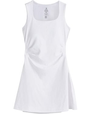 Victoria Paulsen Bethany Sleeveless Golf & Tennis Dress- Tall Length - White