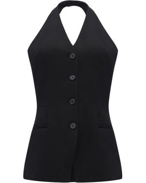 HER CIPHER Chelsea Vest - Black