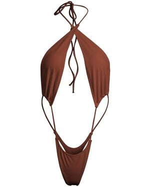 Minimale Animale New Belafonte One Piece Swimsuit - Brown