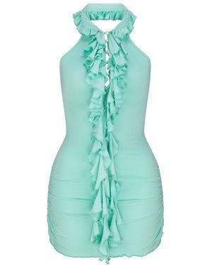 Love and Nostalgia Little Tramp Dress - Blue