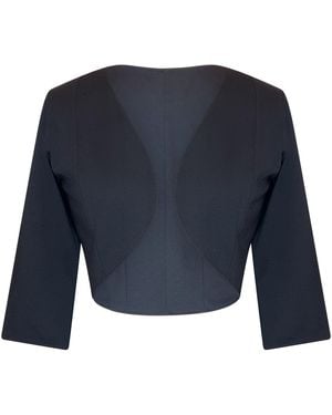 Alie Street London Freya Bolero Jacket - Blue
