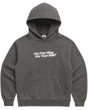 Dont Eat the Homies Not Your Milk Hoodie - Grey