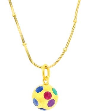 GEM BAZAAR Party Time Pendant - Metallic