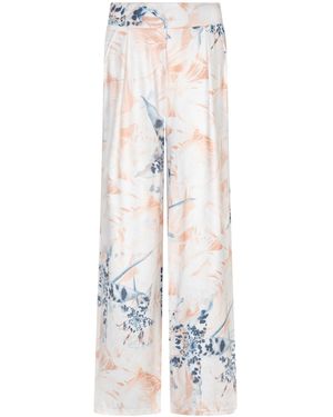 Chic by Lirette Palazzo Trousers Contadora - White