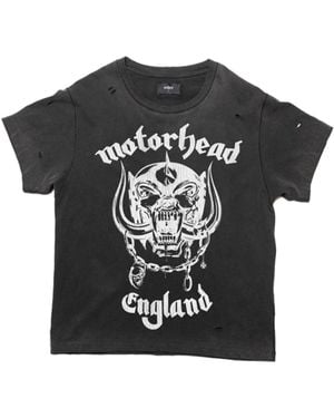 Other Motörhead 'england' Vintage Womens Tee - Black