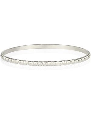 Charlotte's Web Jewellery Maharani Stacking Bangle - Metallic